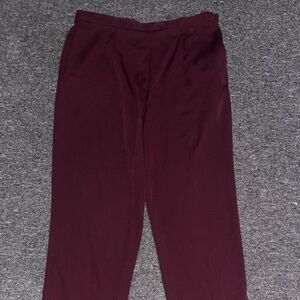 Sag Harbor Men's Deep Burgundy Dress Pants